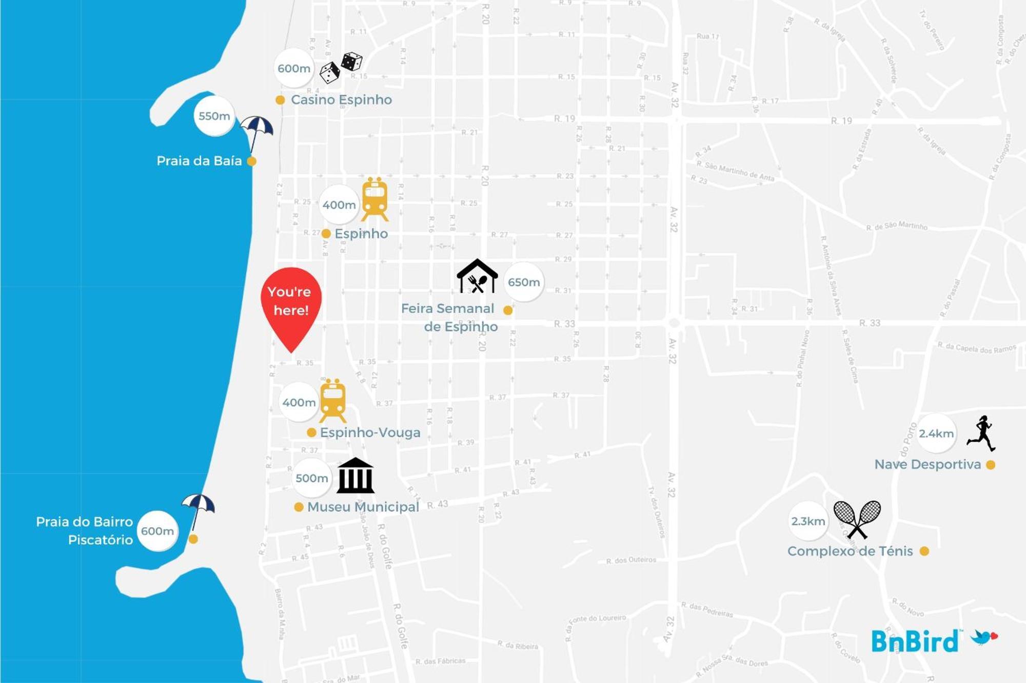 Espinho Beach 4 Stays Bagian luar foto
